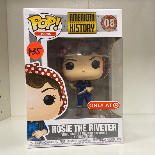 Funko POP! Icons: American History - Rosie the Riveter #08 (Target Exclusive)