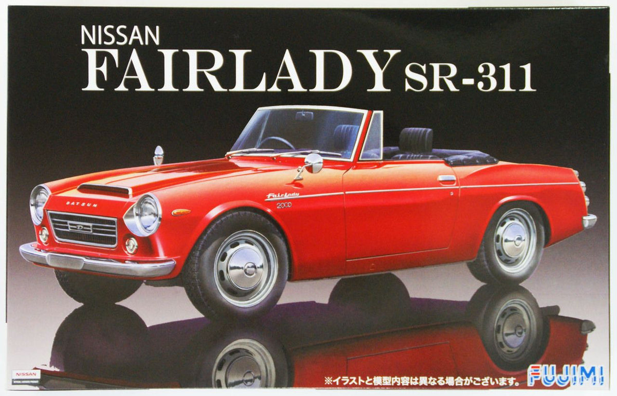 Fujimi Nissan Fairlady 2000 SR-311 - 1/24 Scale Model Kit