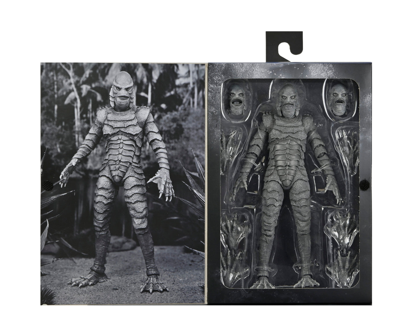 Universal Monsters: Ultimate Creature from the Black Lagoon (Black and White) - 7 inch Action Figure