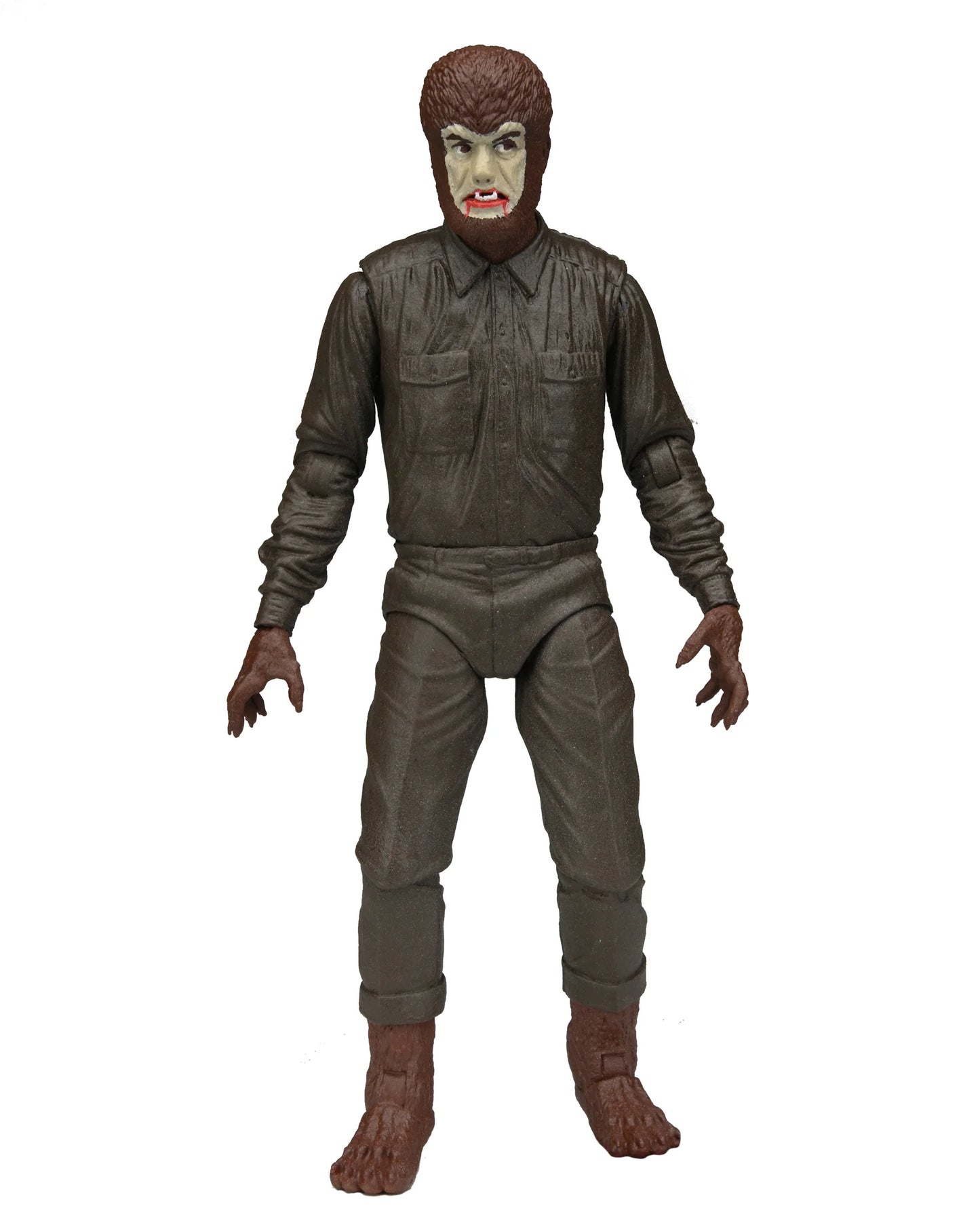 Universal Monsters: The Wolf Man - Glow in the Dark Retro Style Poseable Action Figure