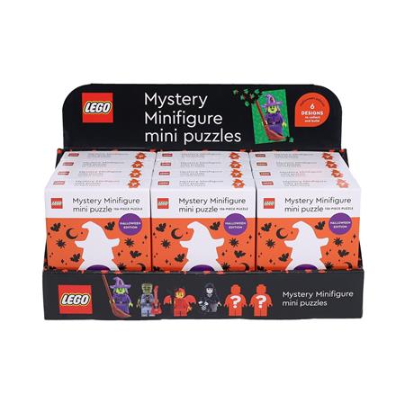 Lego Mystery Minifigure 126-Piece Puzzle (Halloween Edition)