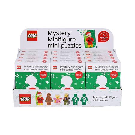 Lego Mystery Minifigure 126-Piece Puzzle (Christmas Edition)