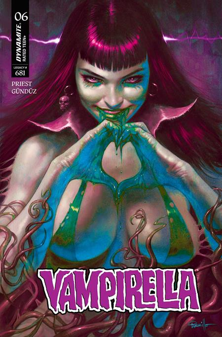 Vampirella #6 Cover O (Ultraviolet FOC Bonus Variant)