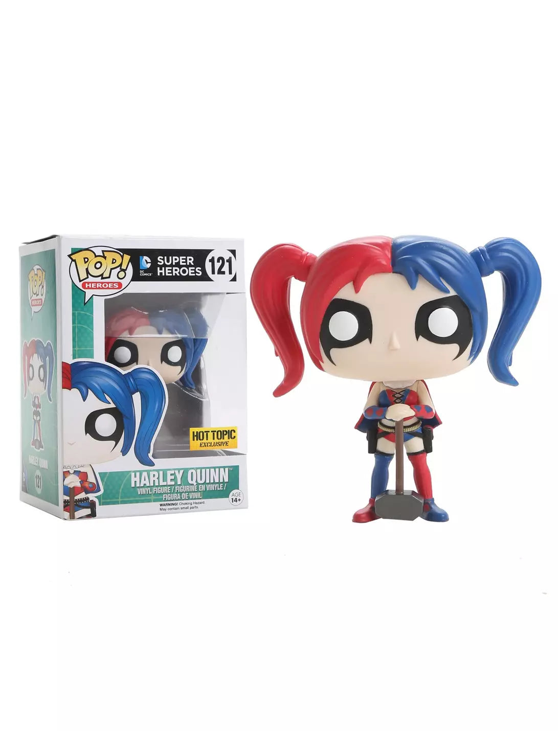 Funko POP! Heroes: Harley Quinn #121 (Hot Topic Exclusive)