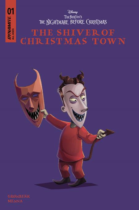 Tim Burtons - The Nightmare Before Christmas - The Shiver of Christmas Town #1 - Cover D (Disney Library Variant)