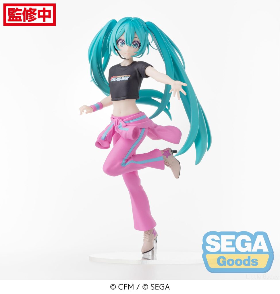 Hatsune Miku x Love and Berry Dress Up and Dance!: Hatsune Miku (Berry Costume Ver.) - Desktop x Decorate Collection Prize Figure