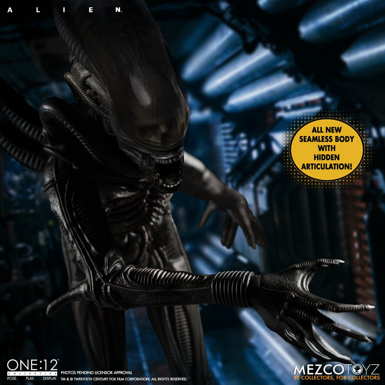 Alien: Alien One:12 Collective Action Figure by Mezco Toys