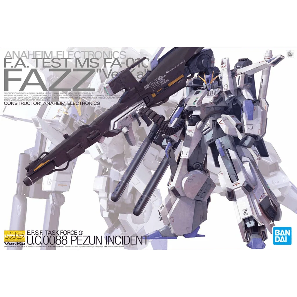 MG Fazz Ver KA: 1:100 - Scale Model Kit