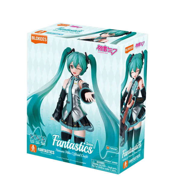 Fantastics Series: Hatsune Miku Official Outfit - Blokees Model Kit