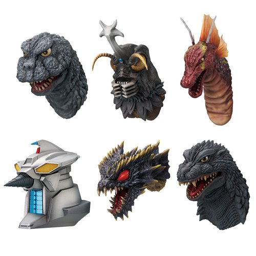 Godzilla Monster Head Magnet (The Biography of The Most Terrifying Monster King) - Ichibansho Figure