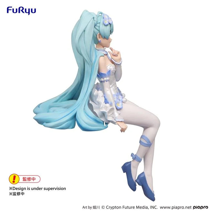 Vocaloid Hatsune Miku (Flower Fairy Nemophila Ver.) Noodle Stopper Figure