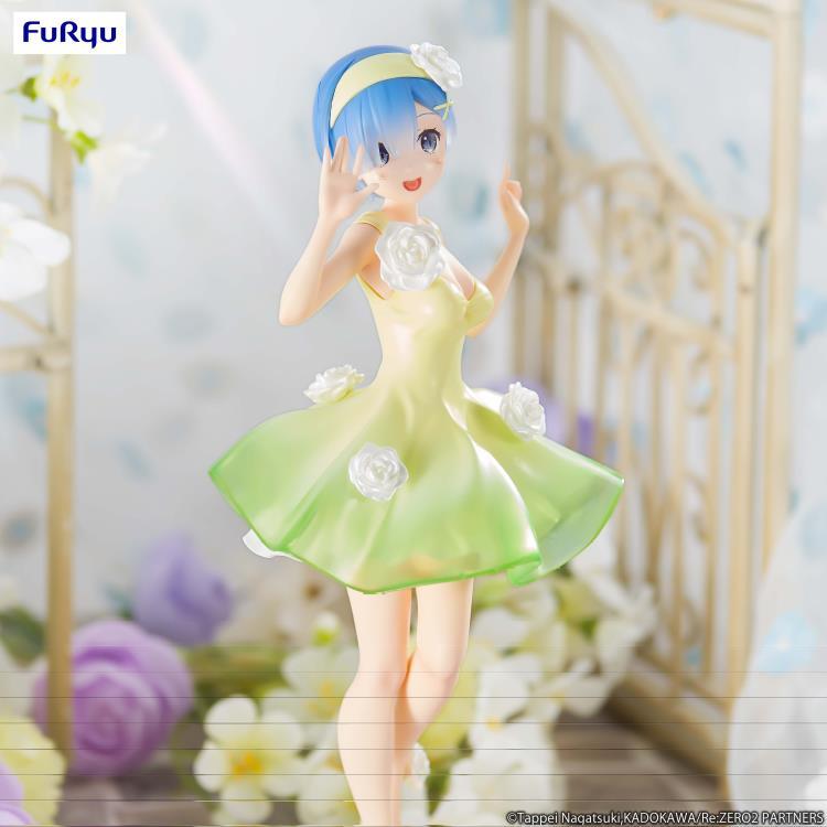 Re:Zero Starting Life in Another - Rem (Flower Dress) - Trio-Try-iT Figure - Videguy Collectibles