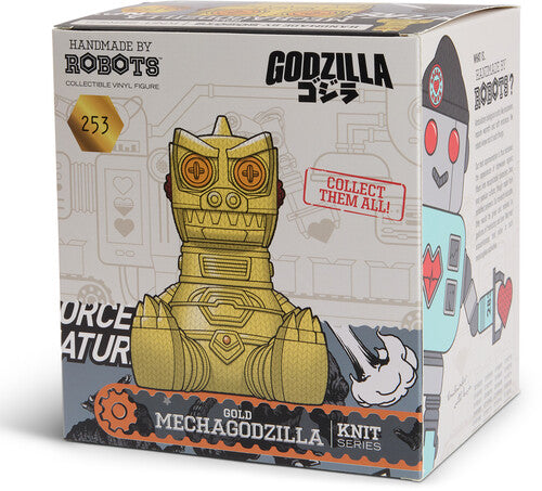 Godzilla: Mechagodzilla (Gold) #253 - Handmade by Robots Vinyl Figure