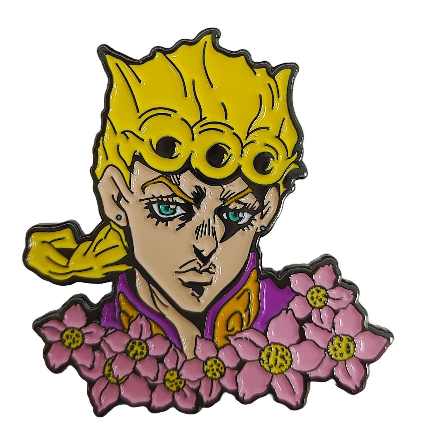 Jojo's Bizarre Adventure S4 - Pinsart Giorno Flower Pin