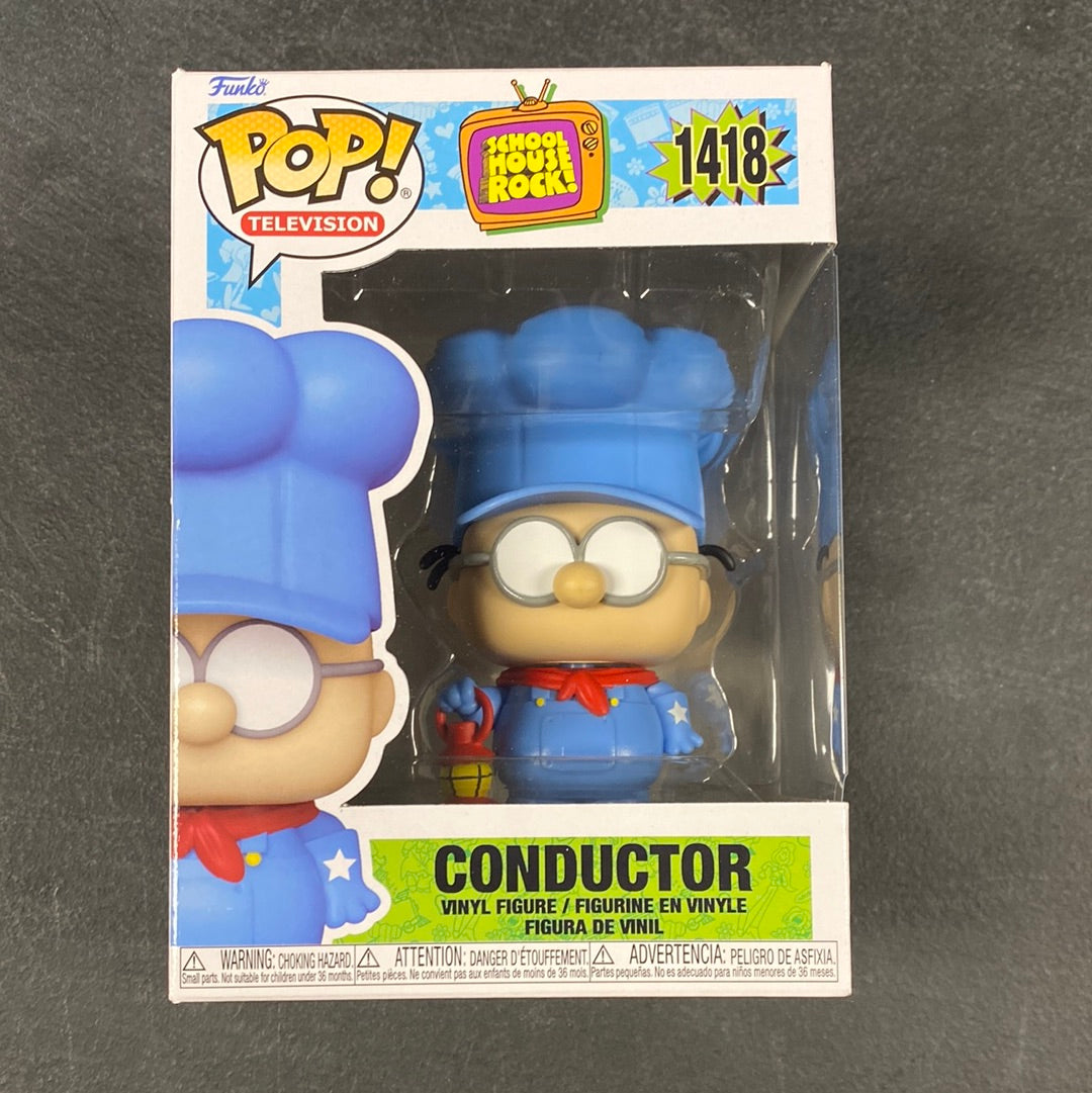 Funko POP! Television: Schoolhouse Rock - Conductor #1418