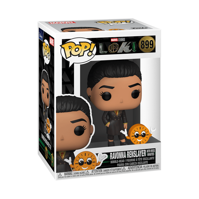 Funko POP! Marvel: Loki - Ravonna Renslayer with Miss Minutes #899