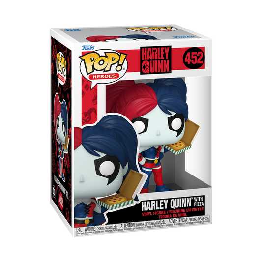Funko POP! DC Heroes: Harley Quinn with Pizza #452