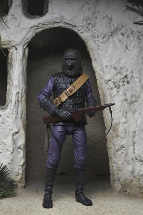 Planet of the Apes: Classic Series - Gorilla Soldier - 7 inch Action Figure - Videguy Collectibles