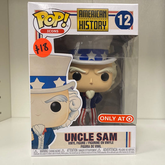 Funko POP! Icons: American History - Uncle Sam #12 (Target Exclusive)