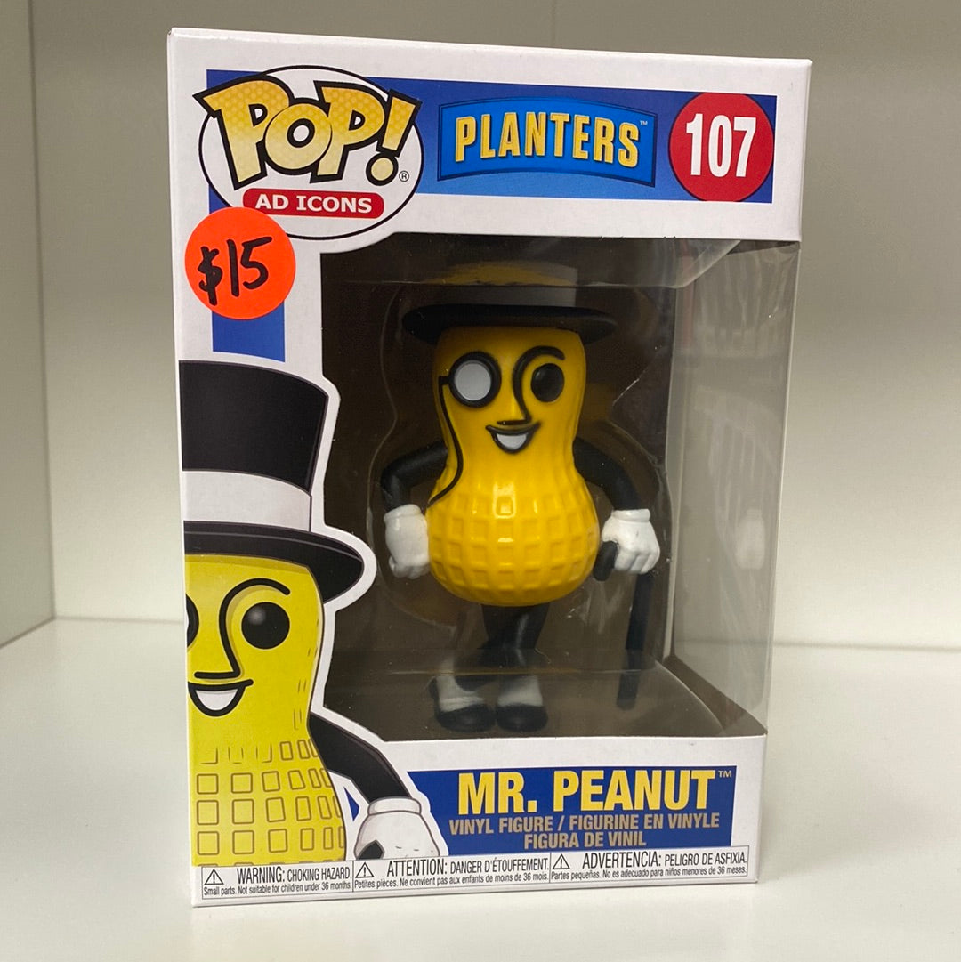 Pop! Ad Icons: Planters Mr. Peanut Vinyl Figure (Funko)