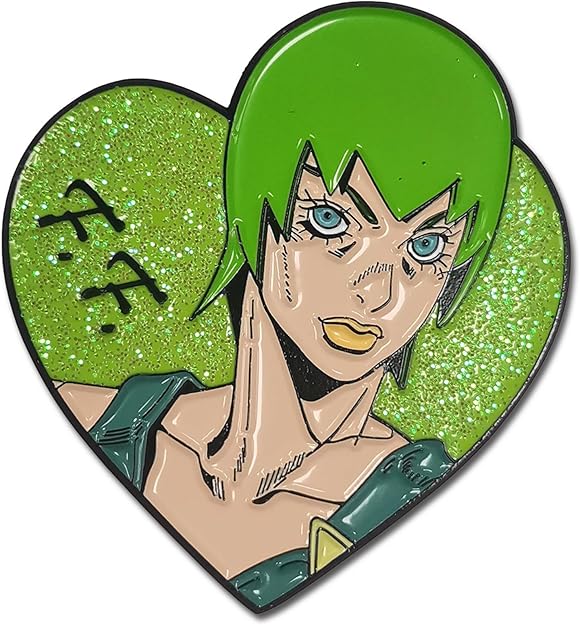 Jojo's Bizarre Adventure S5 Stone Ocean - F.F. Heart Pin
