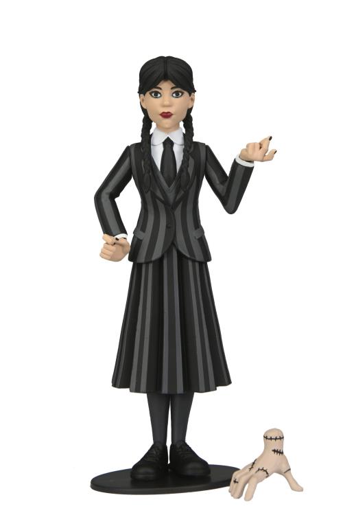 Wednesday (Netflix): Wednesday Addams (Nevermore Academy) - Toony Terrors 6" Action Figure