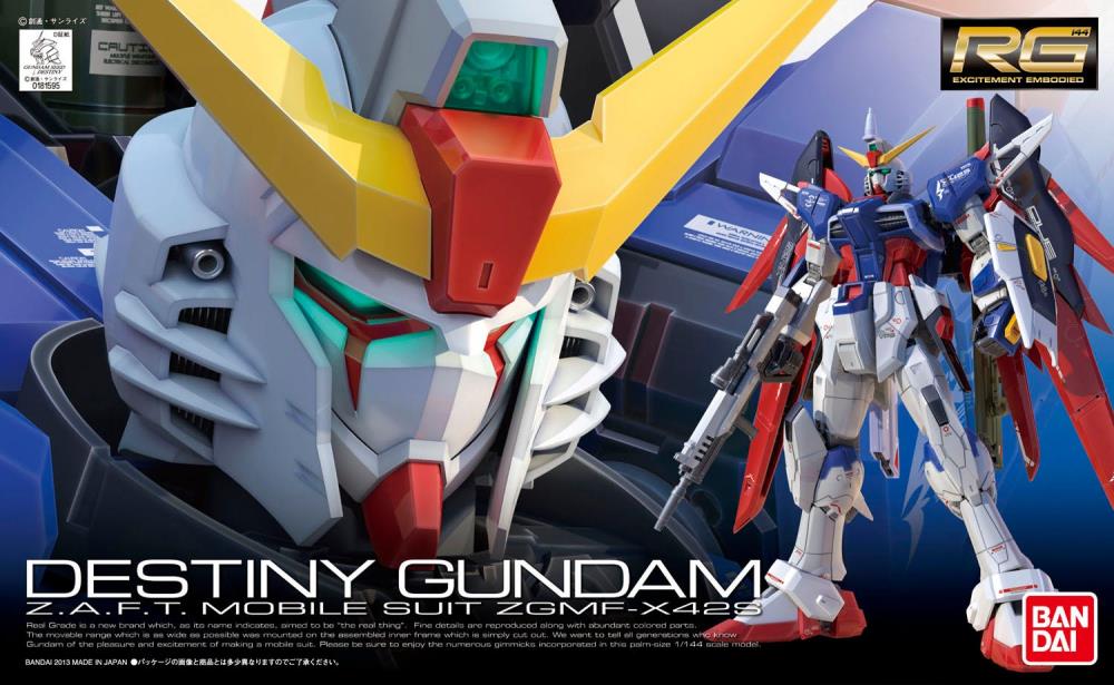 RG 1/144 #11 Destiny Gundam - Videguy Collectibles