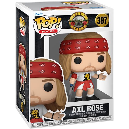 Funko Pop! Rocks: Guns N' Roses - Axl Rose (1992) #397 Funko Pop! Rocks: Guns N' Roses - Axl Rose (1992) #397