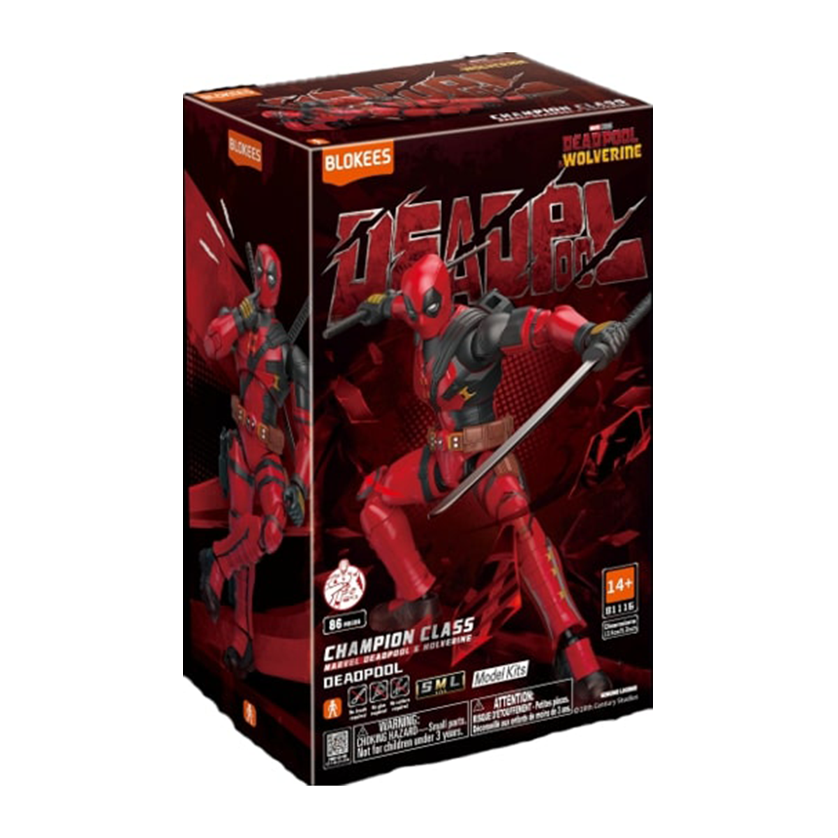 Marvel Infinity Saga: Champion Class 04 - Deadpool - Blokees Model Kit