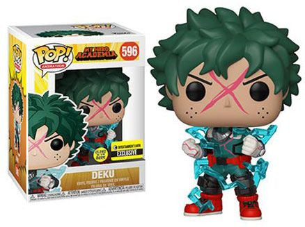 Funko POP! Animation: My Hero Academia - Deku #596 (Glow-in-the-Dark Entertainment Earth Exclusive)