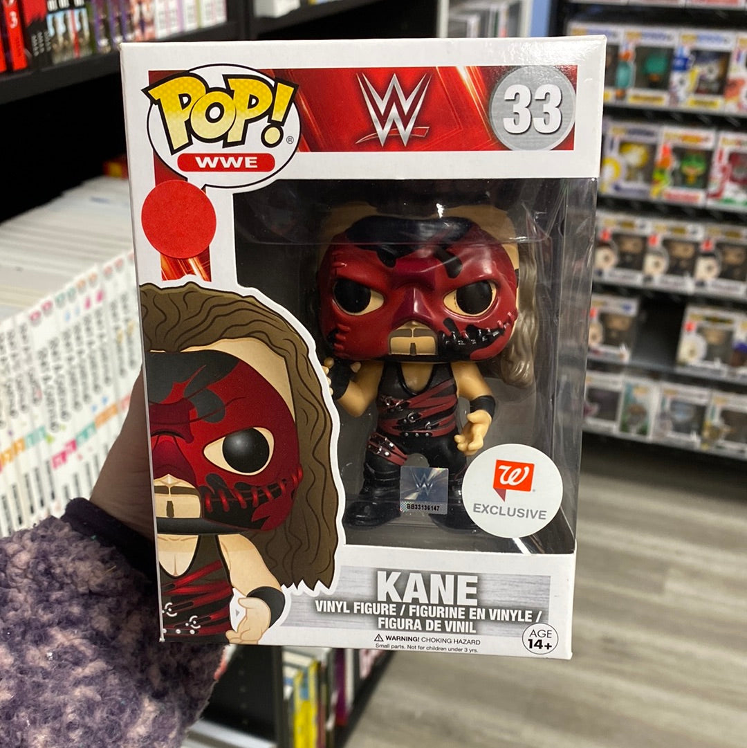 Funko Pop WWE Kane 33 hotsell Autographed