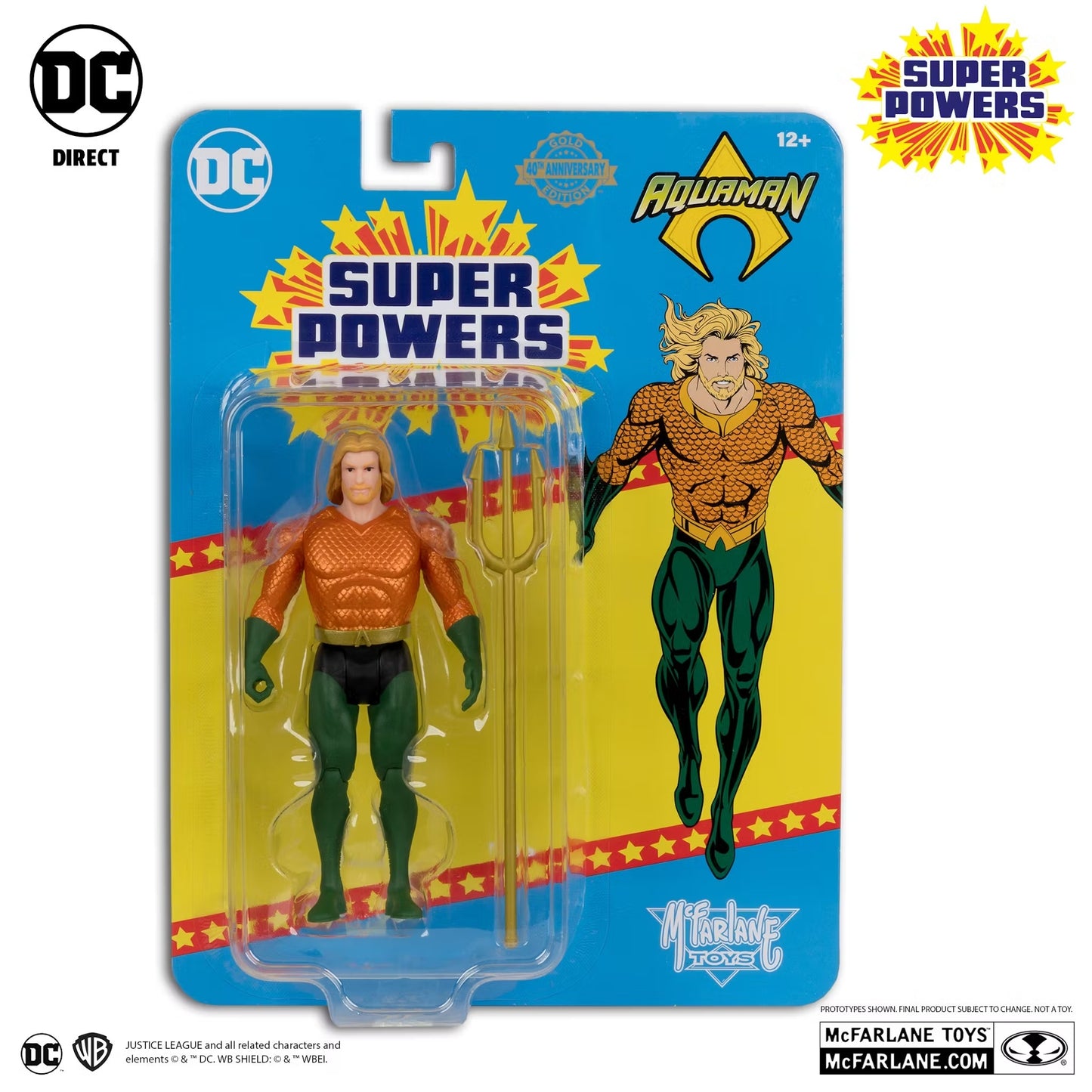 DC Direct: Super Powers - Aquaman - Action Figure