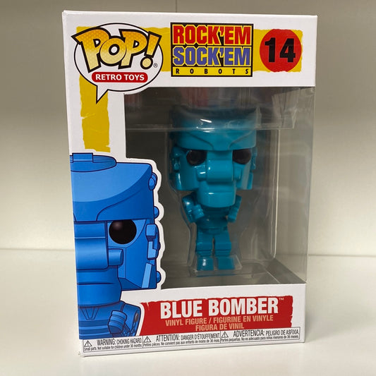 Funko POP! Retro Toys: Rock'Em Sock'Em Robots - Blue Bomber #14