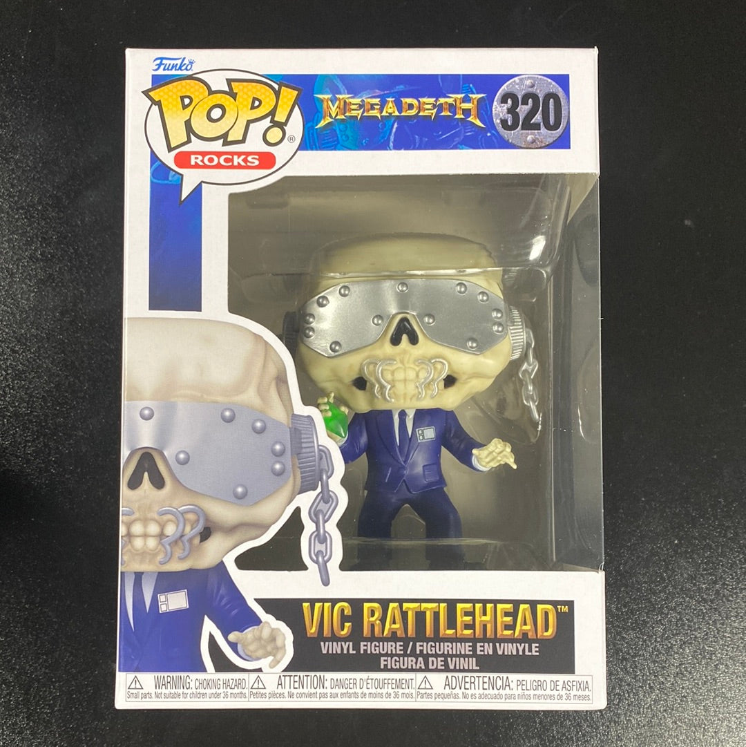 Funko POP! Rocks: Megadeth - Vic Rattlehead #320