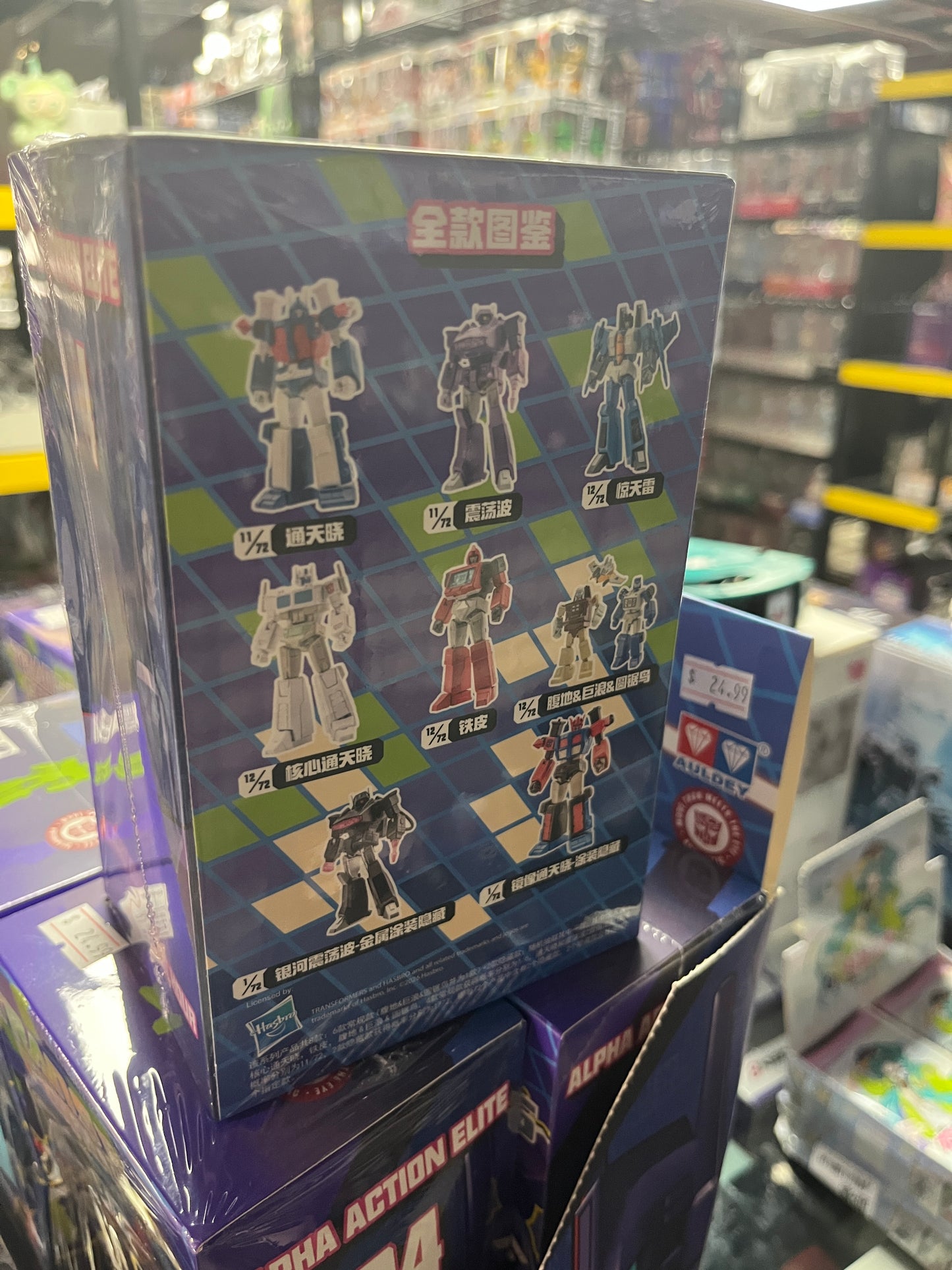 Transformers: Alpha Action Elite Blind Box Series