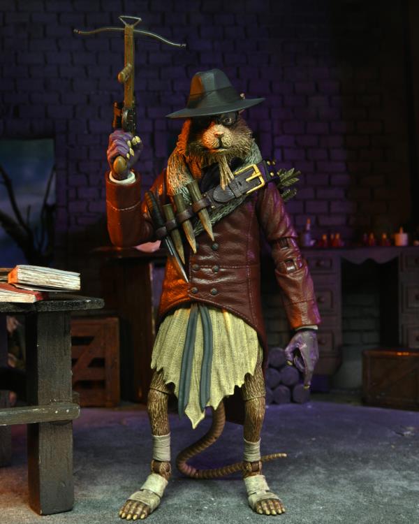 Universal Monsters x Teenage Mutant Ninja Turtles: Ultimate Splinter as Van Helsing - 7” Scale Action Figure