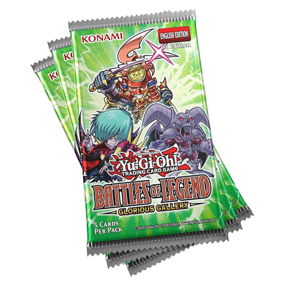 Yu-Gi-Oh!: Battles of Legend: Glorious Gallery - TCG Booster