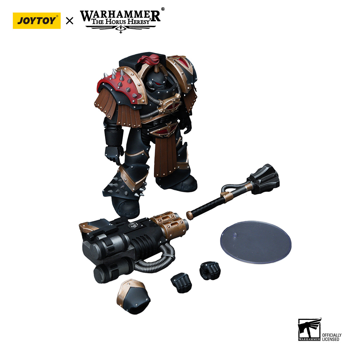 Warhammer: The Horus Heresy - Sons of Horus - Justaerin Terminator with Multi-Melta and Power Maul - 1/18 Scale Action Figure