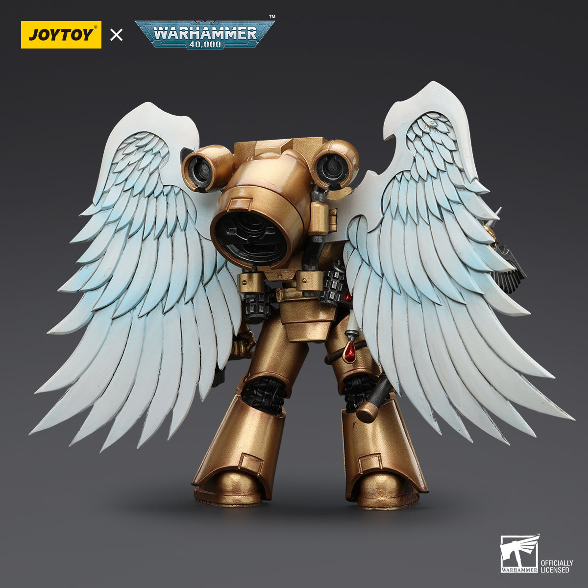 Warhammer 40,000: Blood Angels - Sanguinary Guard with Encarmine Axe - 1/18 Scale Action Figure