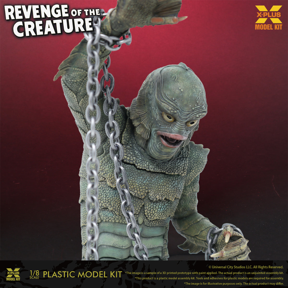 Revenge of the Creature: The Creature - 1/8 Scale Plastic Model Kit