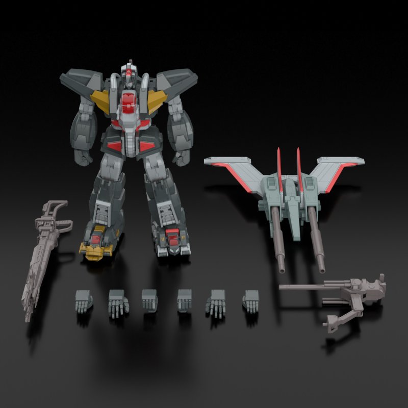 Aoshima: Dancouga + Daigan - Parts Set