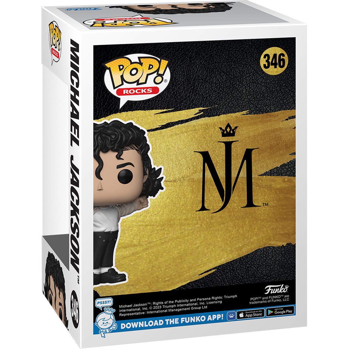 Funko Rocks Pop!: Michael Jackson (Superbowl) #346