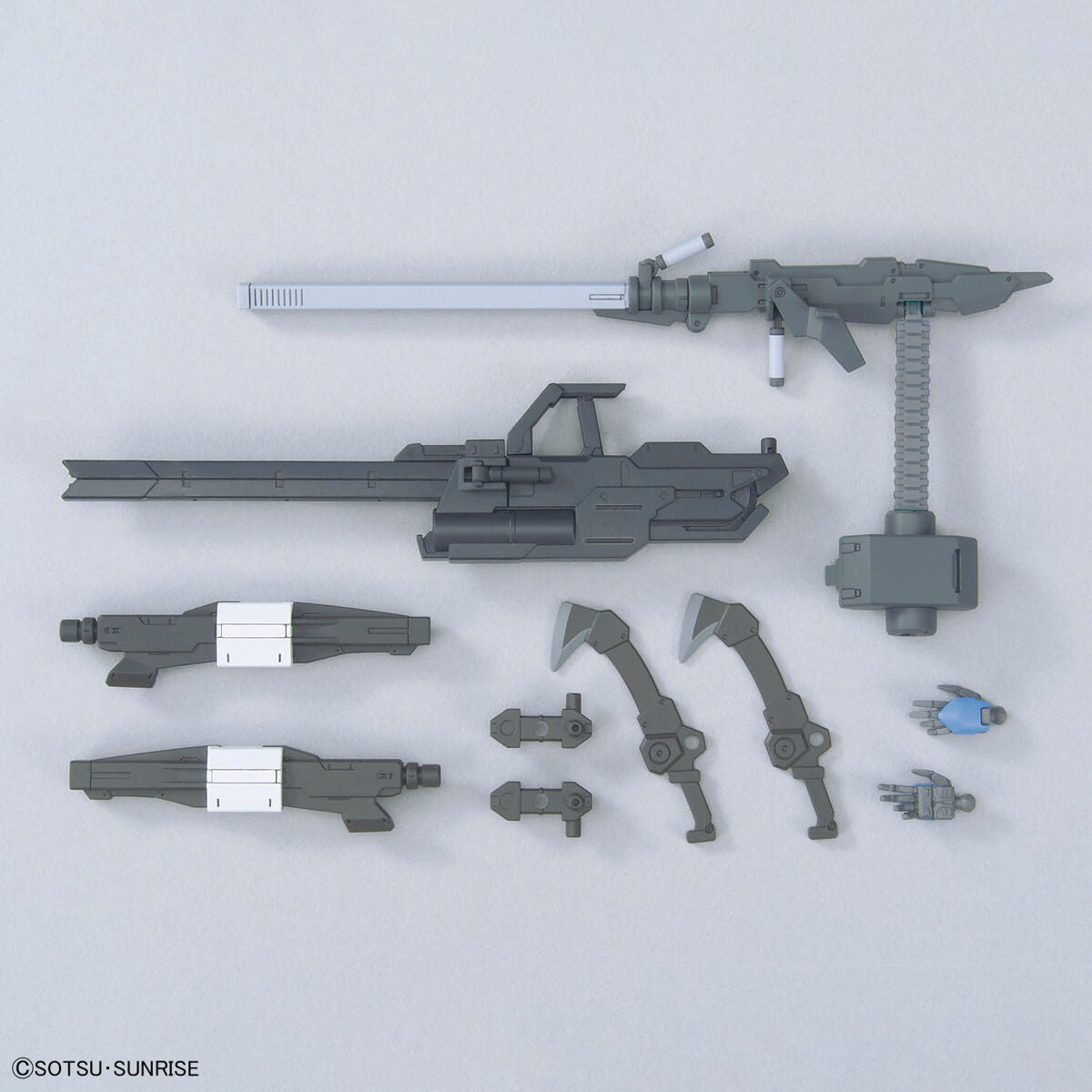 Mobile Suit Gundam: Iron-Blooded Orphans - Option Parts Set Gunpla 12 (Large Railgun) - 1/144 Scale Accessory Set