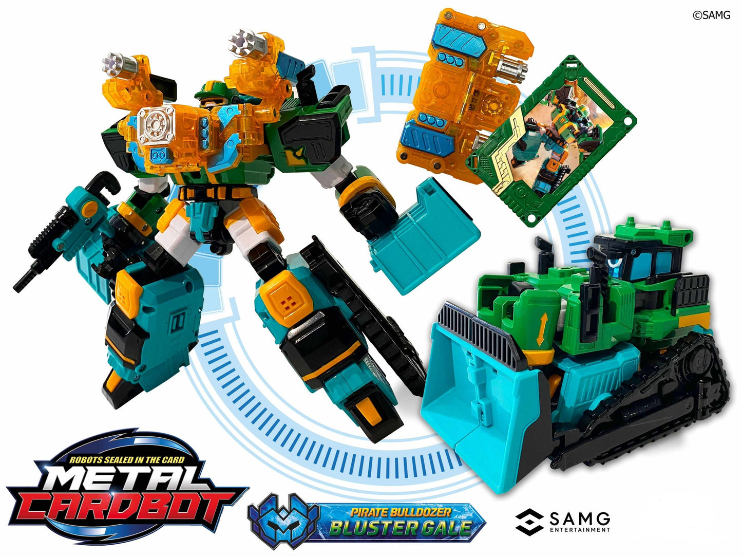 Metal Cardbots: Mega Class - Bluster Gale - Action Figure