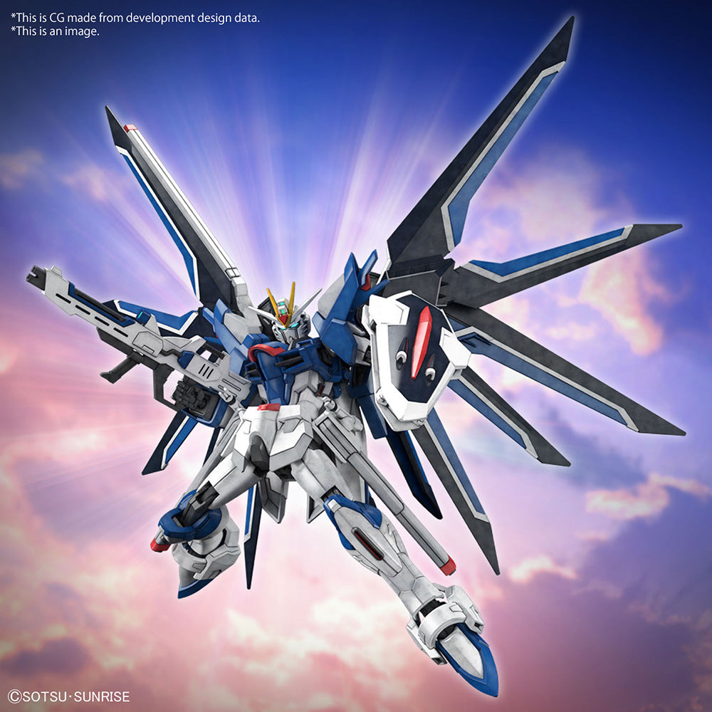 Gundam Seed Freedom: #243 Rising Freedom Gundam - HGCE 1/144 Model Kit - Videguy Collectibles