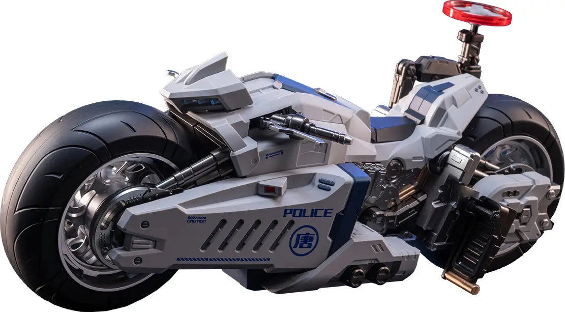 MSC0004 Chang'An Wei Guard Mecha: Traffic Enforcer Bike and Robo-Dog - Model Kit