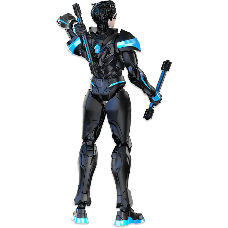 DC: Champion Class 03 - Nightwing - Blokees Model Kit