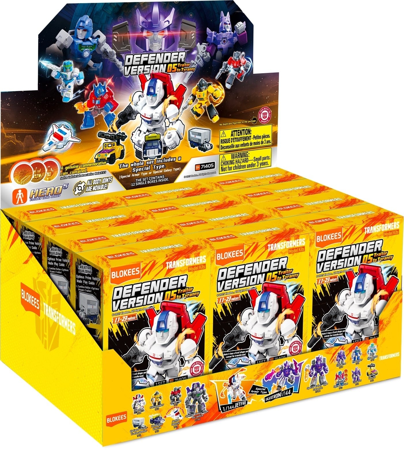 Transformers: Defender Version 05 - Traitor to Tyranny - Blokees Blind Box