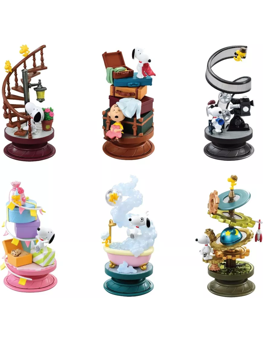 Snoopy Spiral Diorama: Mini Figures - Blind Box