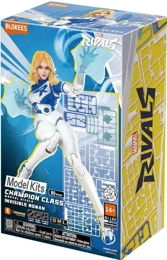 Marvel Rivals: Champion Class - Invisible Woman - Blokees Model Kit